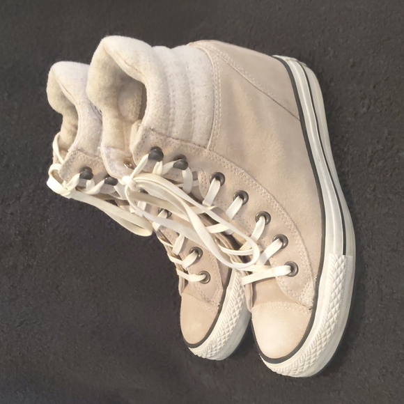Converse Chuck Taylor Hidden Platform Wedge Sneakers - Picture 2 of 9